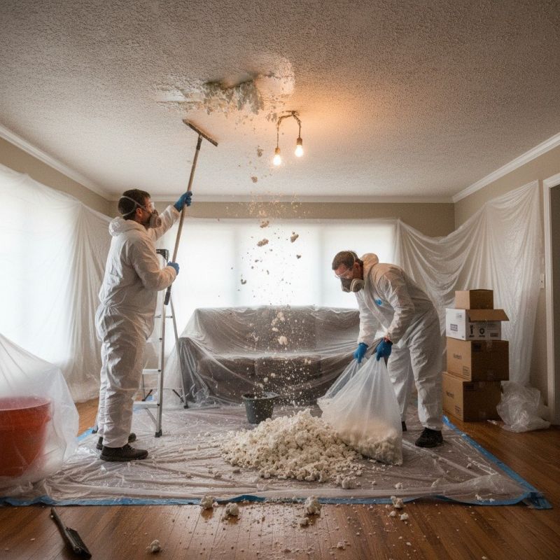 Popcorn Ceiling Service