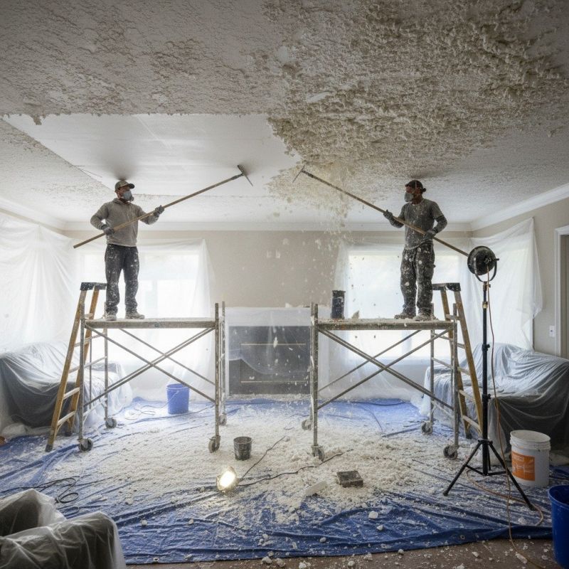 Popcorn Ceiling Service